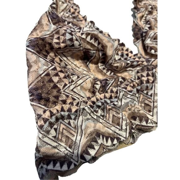 PINK Victoria's Secret Womens Lace Bralette Lightly Lined Brown Tan Size Small - Picture 3 of 8